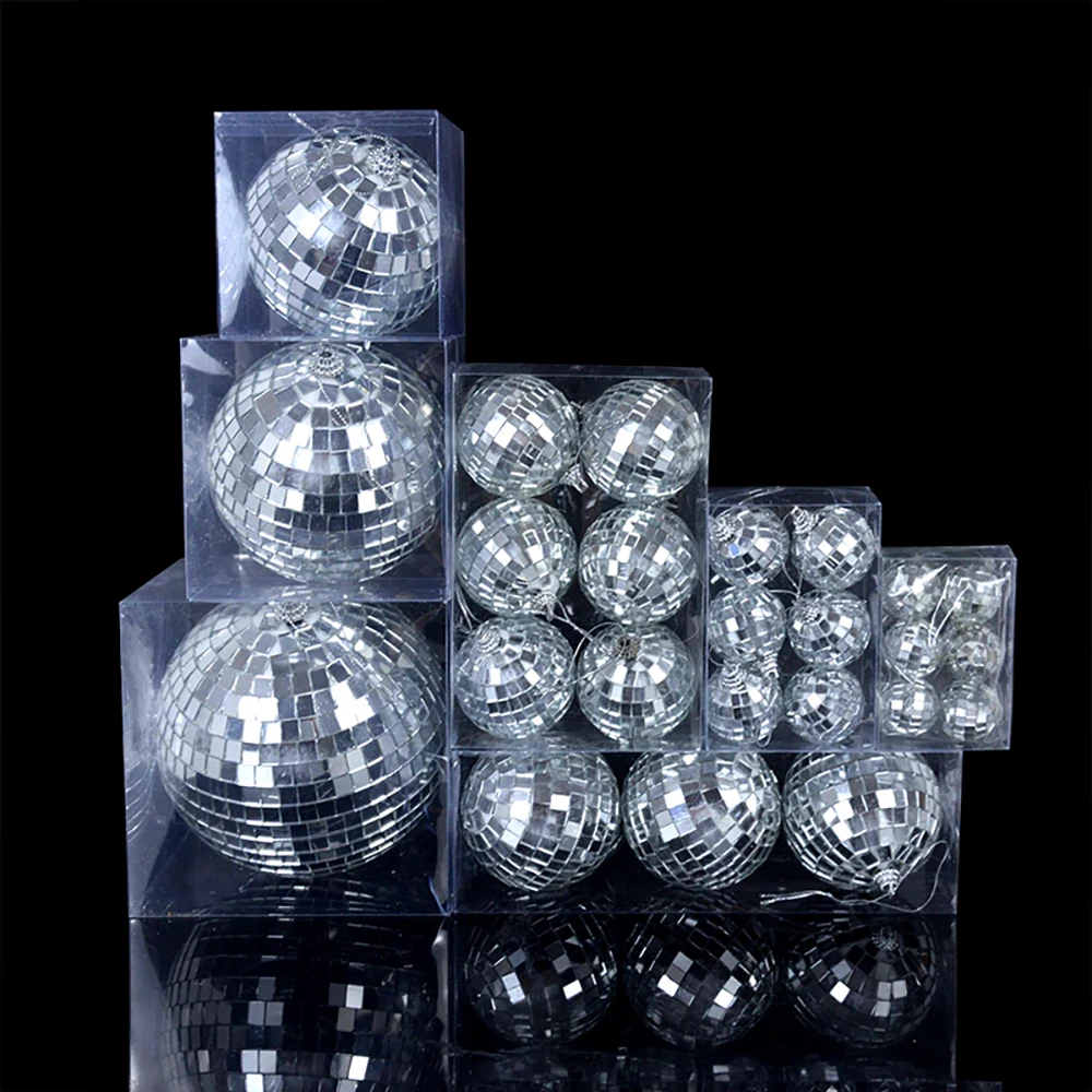 2–10 cm Spiegel-Disco-Kugel, 70er-Jahre-Party-Dekorationen, reflektierende hängende Ornamente für Geburtstagsfeier, Kuchendekoration, Hochzeitszubehör – Detail 12