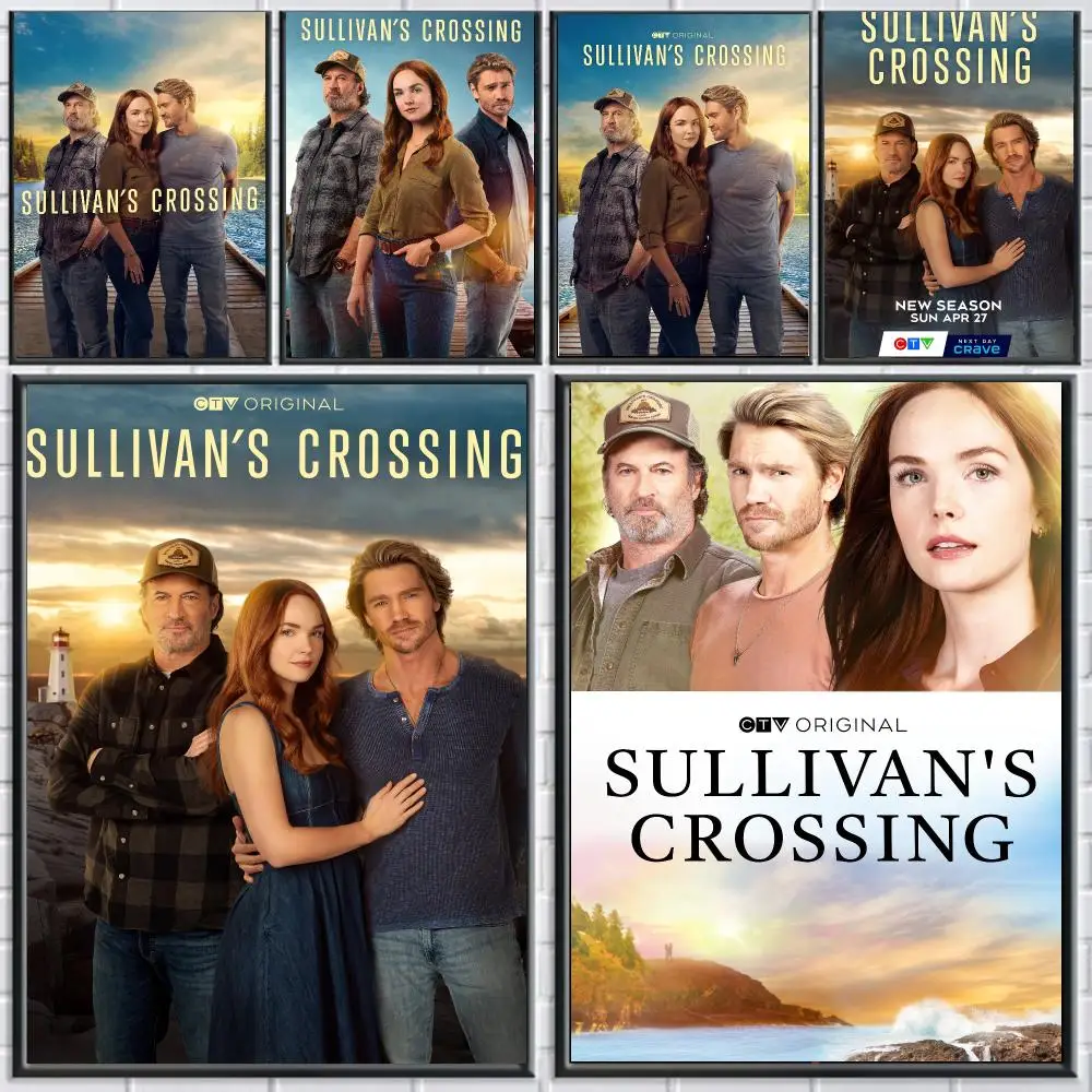 tv series S-Sullivans Crossing-G Poster Peel and Stick Wall Art for Cafe Office Bar and Home Decoration