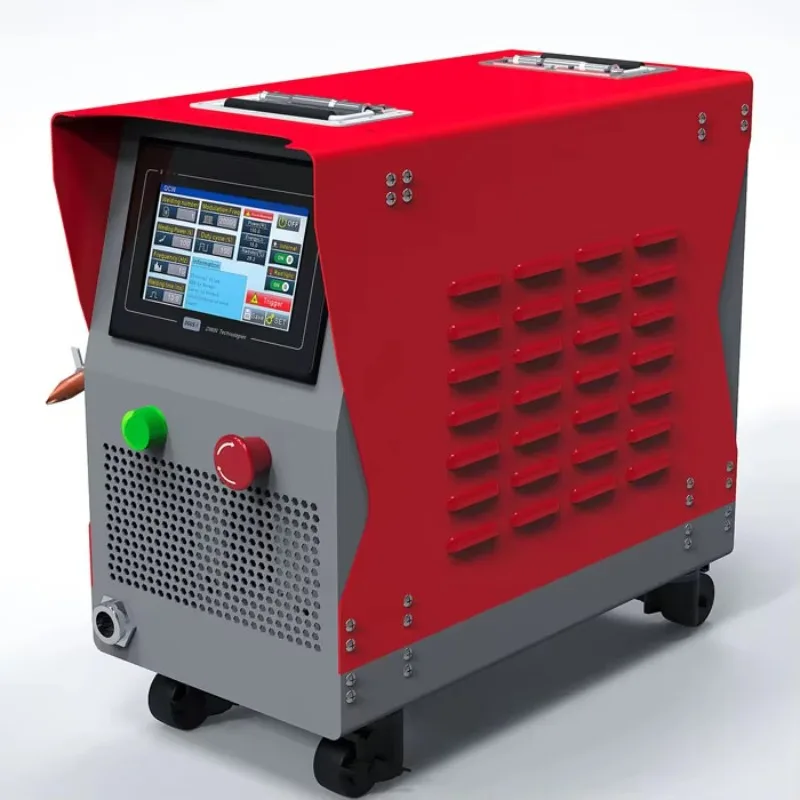 QCW 700W/800W Handheld Portable Fiber Laser Welding Machine New Condition Air Cooled Pulse 1064nm Spot Welders For Metal
