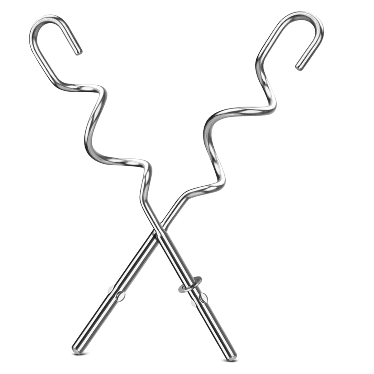 A65T Dough Hook for Hand Mixer Replacement for Kitchenaid Hand Mixer Dough Hooks KHM512, Stainless Steel Dough Hooks