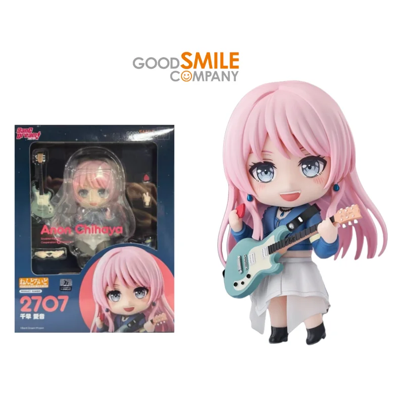 

In Stock Original GSC Nendoroid 2707 BanG Dream! Anon Chihaya Action Figure Anime Figure Birthday Present Model Collection Doll