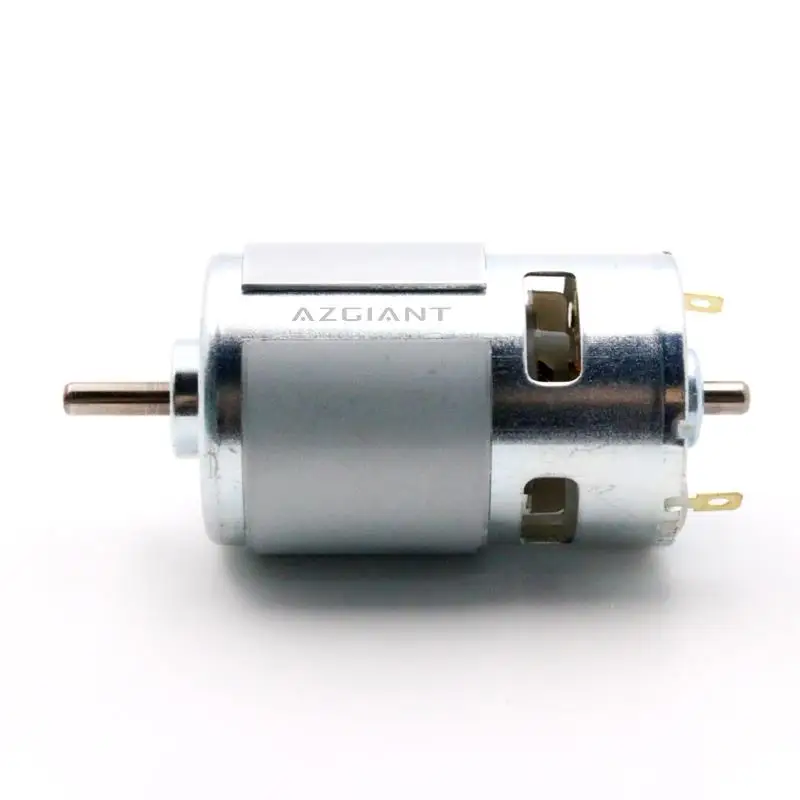 

775 motor Round shaft micro DC 12V high torque motor with bearing electric tool motor Lock Actuator Motor