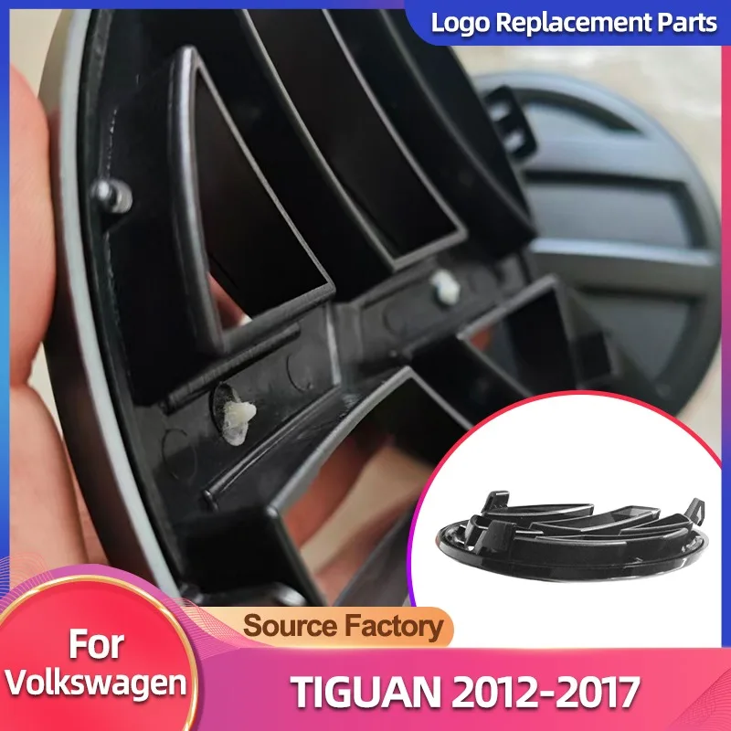 

Колпаки ступицы, 2 шт., 3D ABS, передний логотип автомобиля, значок на решетку багажника, сменные аксессуары для автомобиля Tiguan 5N0853601 5ND853630 2012-201