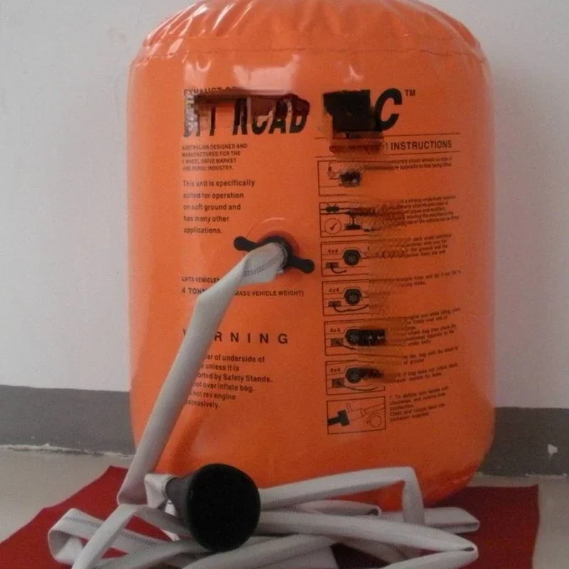 

For J4 Tons Inflatable Jack Tail Gas Jack Tail Gas and Air Pump Dual-Use Sale 4 Tons Sell 3 Tons Price Free Storage Bag