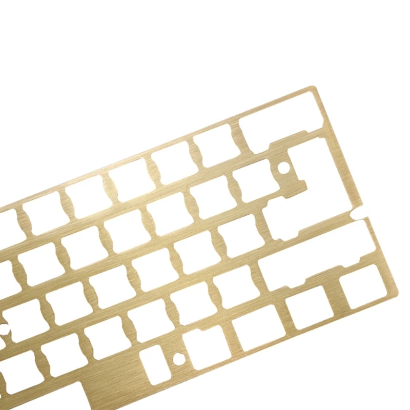 Brass Positioning Board for GH60, Splited Plate 60% Keyboard DIY Support PCB