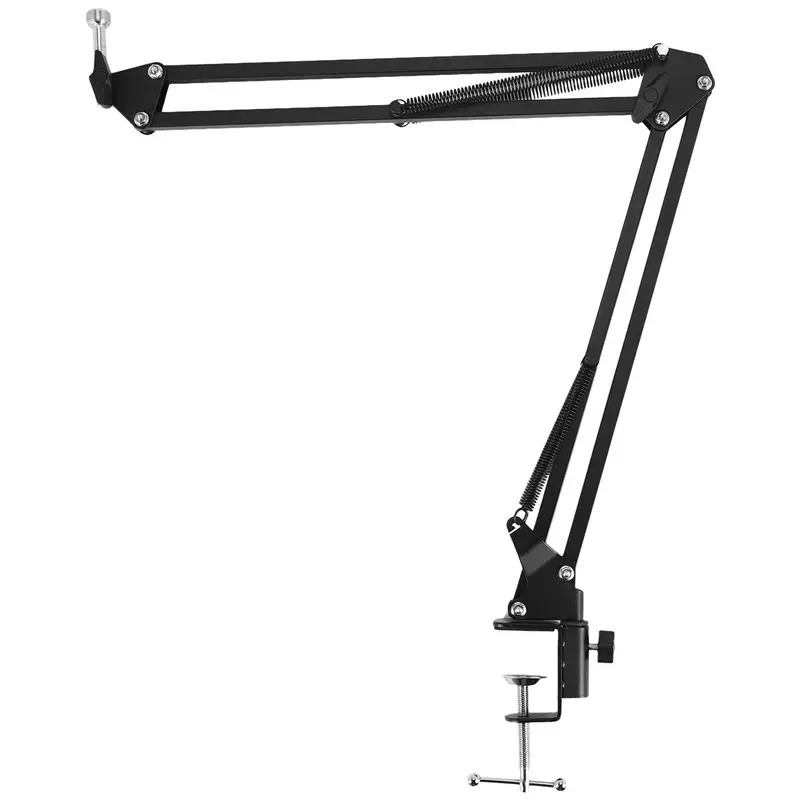 ABKQ-Microphone Scissor Stand 75Cm High Tabletop Boom Mic Suspension Mount For Blue Yeti Pro USB Microphone Holder