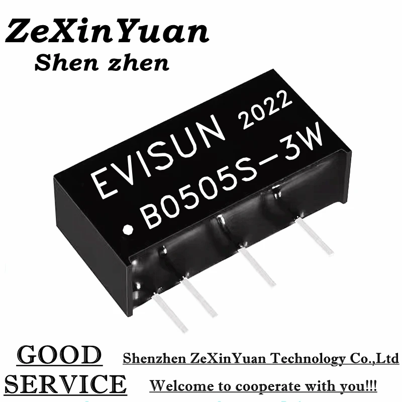 5PCS B0503S-3W B0505S-3W B0509S-3W B0512S-3W B0515S-3W B0524S-3W 5V TO 3.3V 5V 9V 12V 15V 24V 3W DC-DC isolapted power module