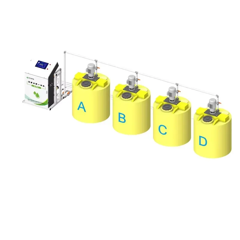 Smart IoT Fertigation Machine PLC 4G Remote Control Precision Drip Irrigation System for Hydroponic Greenhouse Farmland
