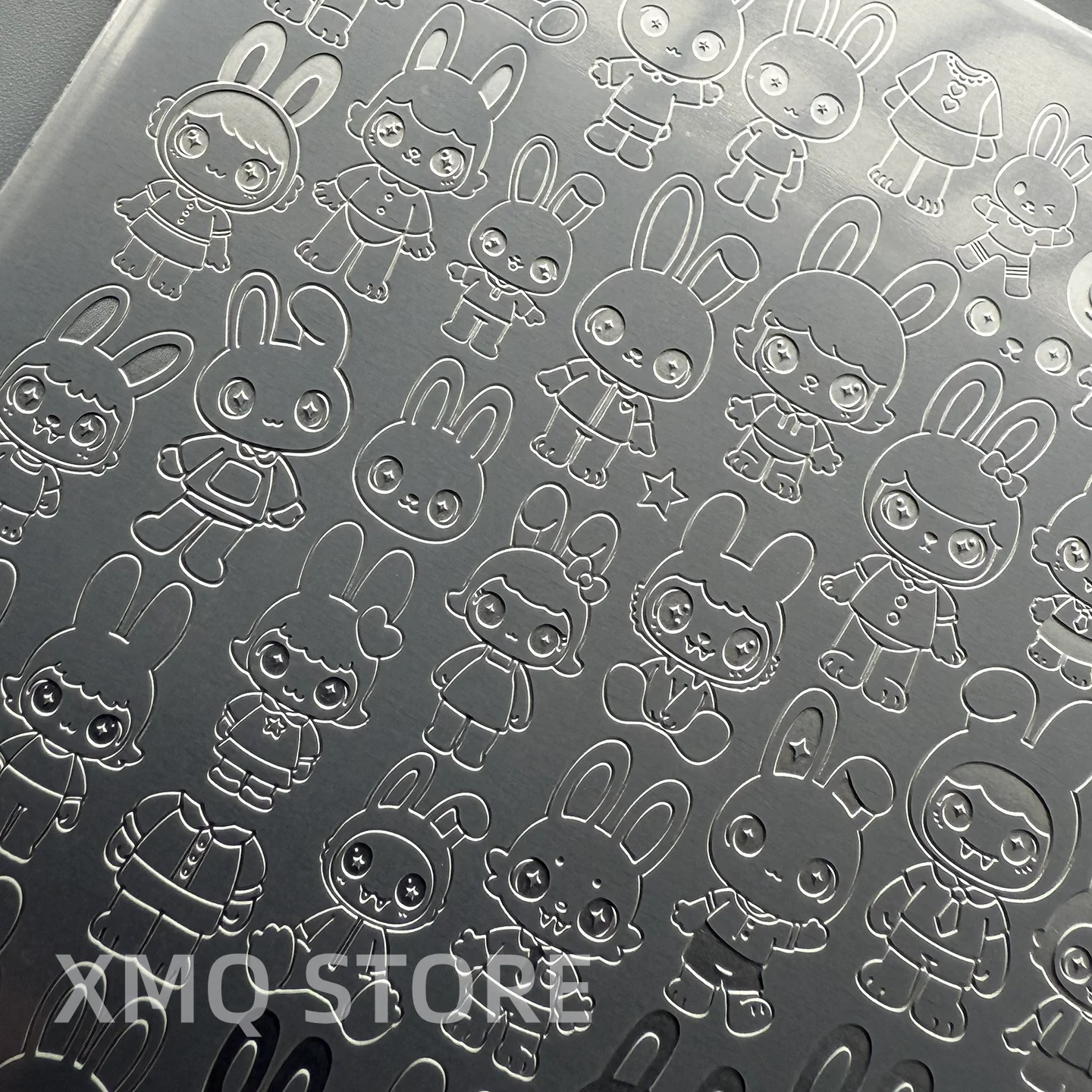 XMQ NAIL ART STAMPING PLATES CUTE CARTON TEMPLATE CATS IMAGEPLATS