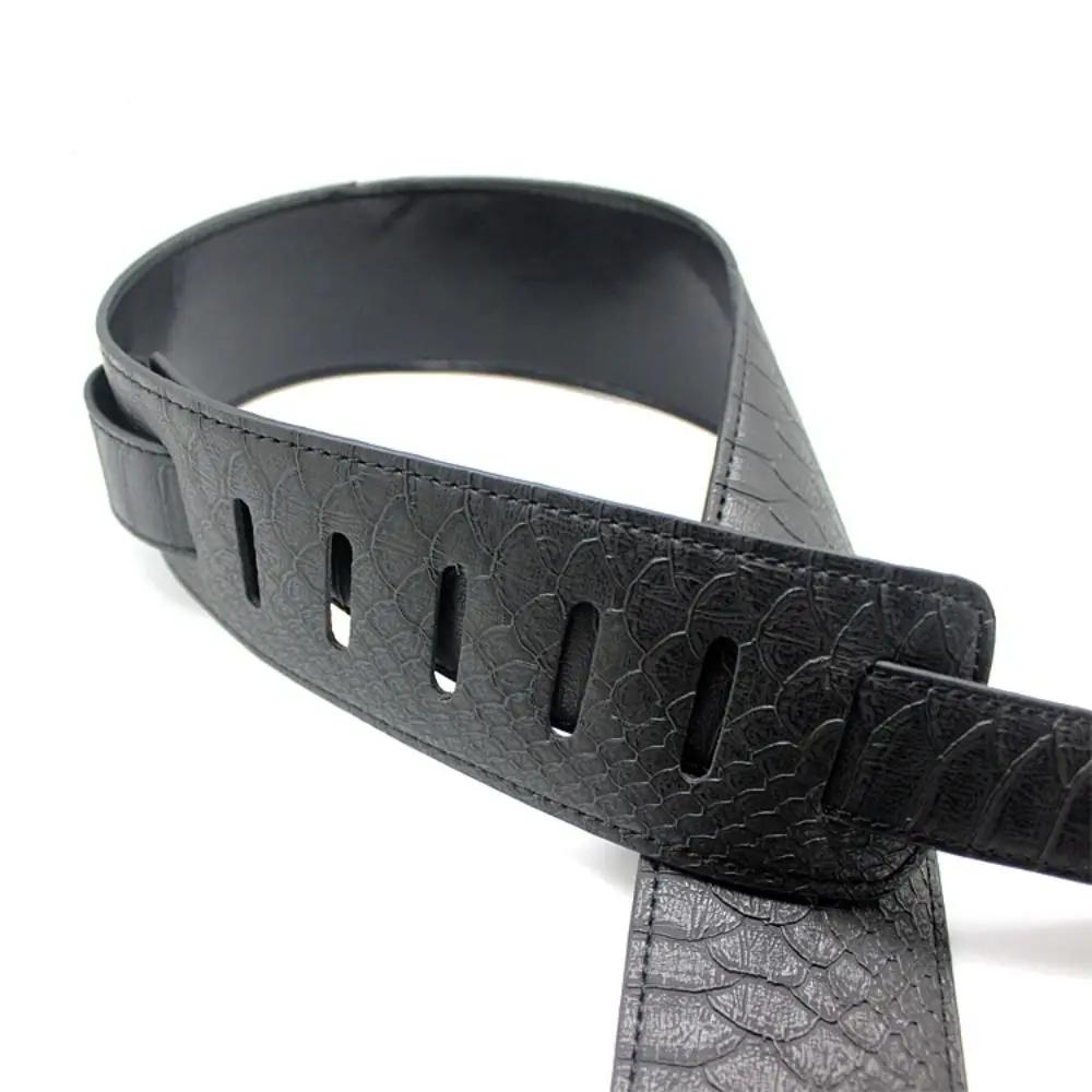 Durable Leather Guitar Strap Widening Guitar Accessories Bass Strap Adjustable Ukulele Straps Belt Guitar