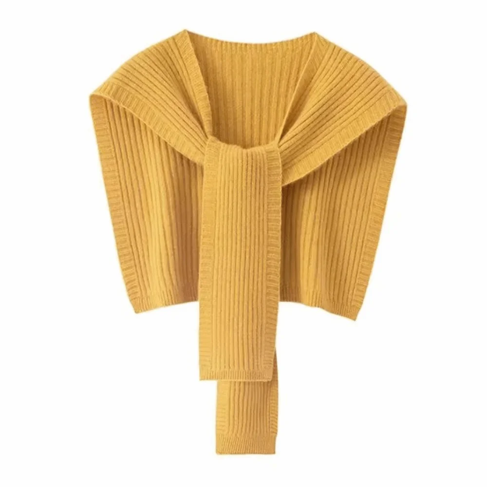 

Новая теплая вязаная шаль, однотонный многофункциональный чехол на плечо и шею, мягкий шерстяной теплый шарф для женщин и мужчин