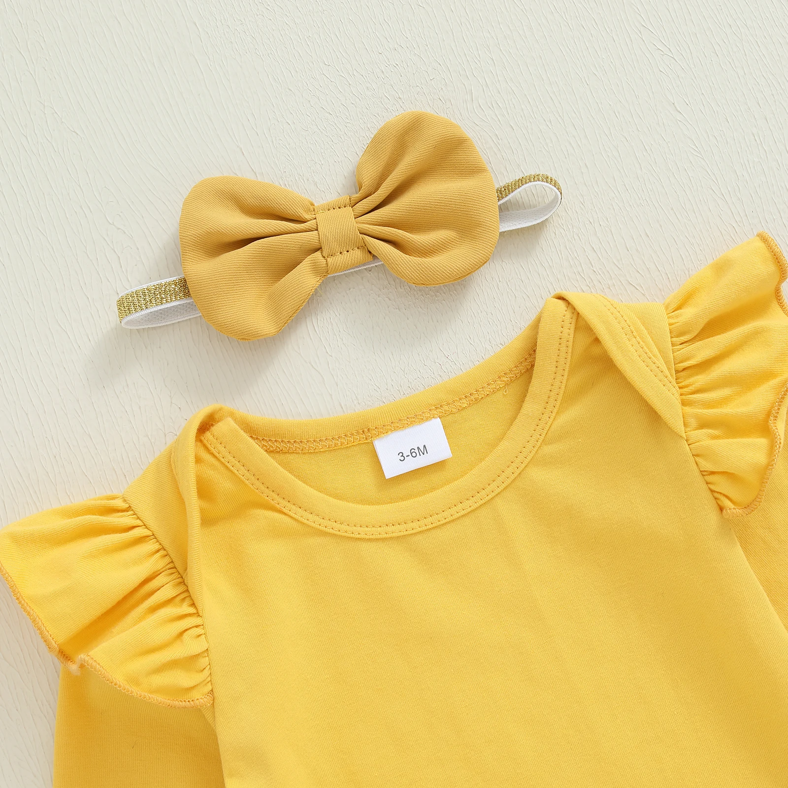 

Halloween Baby Girls Clothes Skirt Outfit Sets Long Sleeve O Neck Romper Bee Suspender Skirt Headband 3PCS Sets