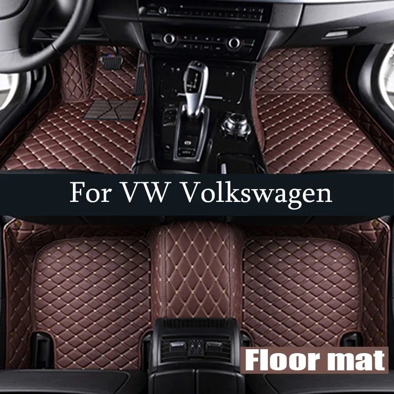 

For VW Volkswagen Passat B7 B8 2012-2022 Auto Car Floor Mats All-Weather TPE Foot Mats Pad Tray Mat Interior Accessories