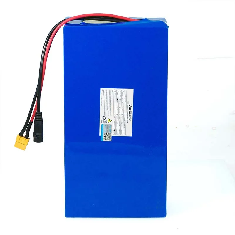 VariCore 52V 14S 30ah 20AH 18650 Li-Ion battery 1000w 2000w DIY 58.8v batteries BMS protect