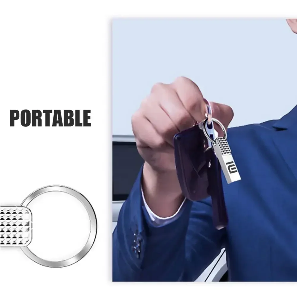 Xiaomi 2TB Original Flash Drive USB 3.0 High Speed Pen Drive 1TB Metal Waterproof Type C USB Memory For Computer Storage Devices