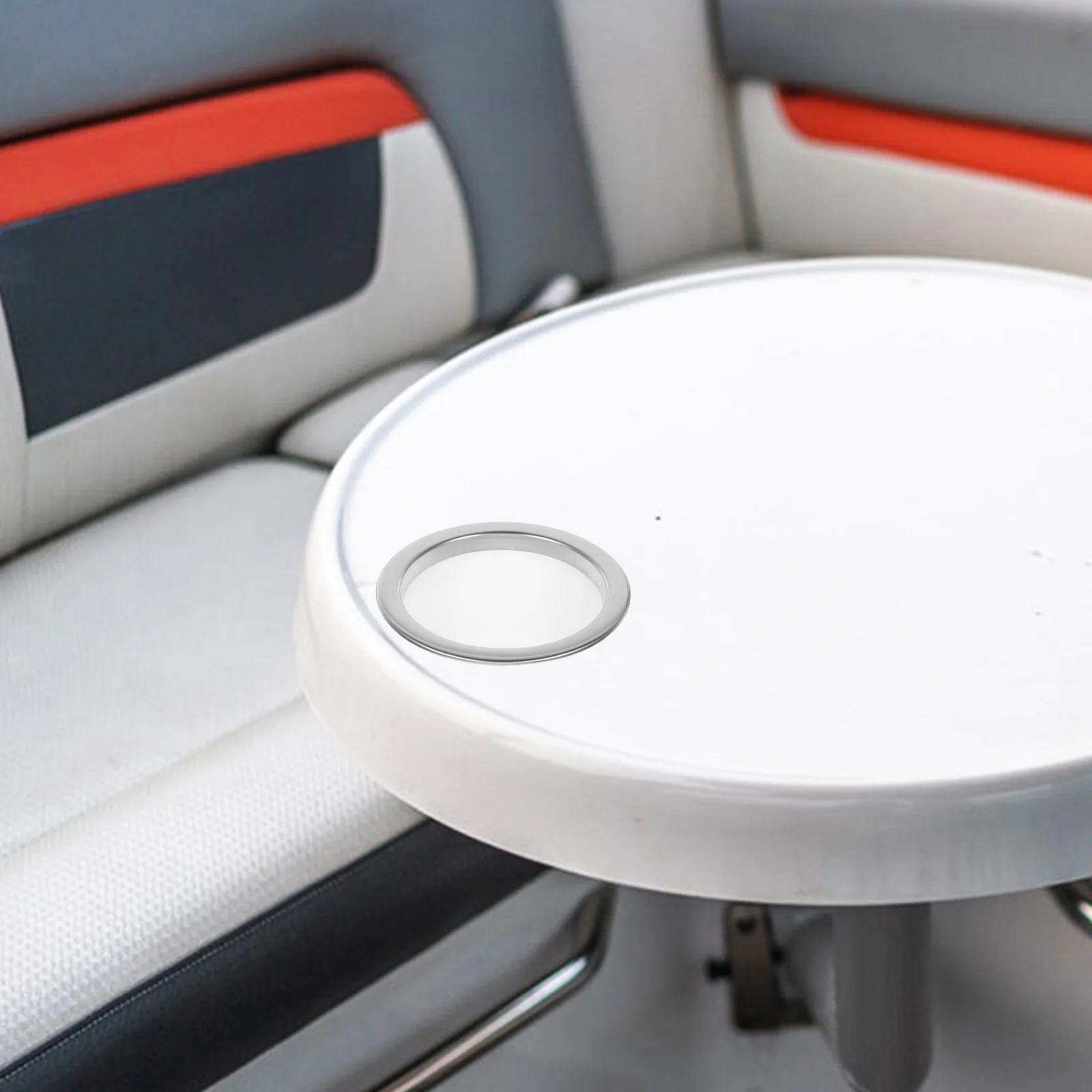 

1pc Nylon Boat Cup Holder Insert White for Yacht RV UTV Stable Universal Drink Stand Marine Accessories Portable Beverage Holder