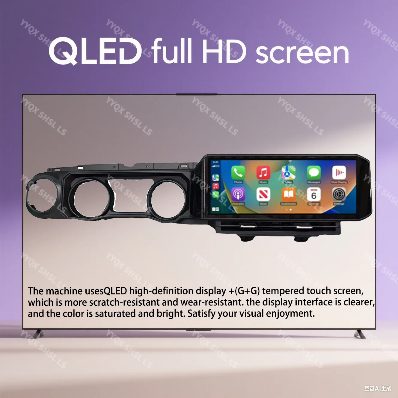 

LS15" QLED Screen For Jeep Wrangler 2018-2022 Android Wireless CarPlay Stereo GPS Navigation Car Radio Multimedia Player 4G WIFI