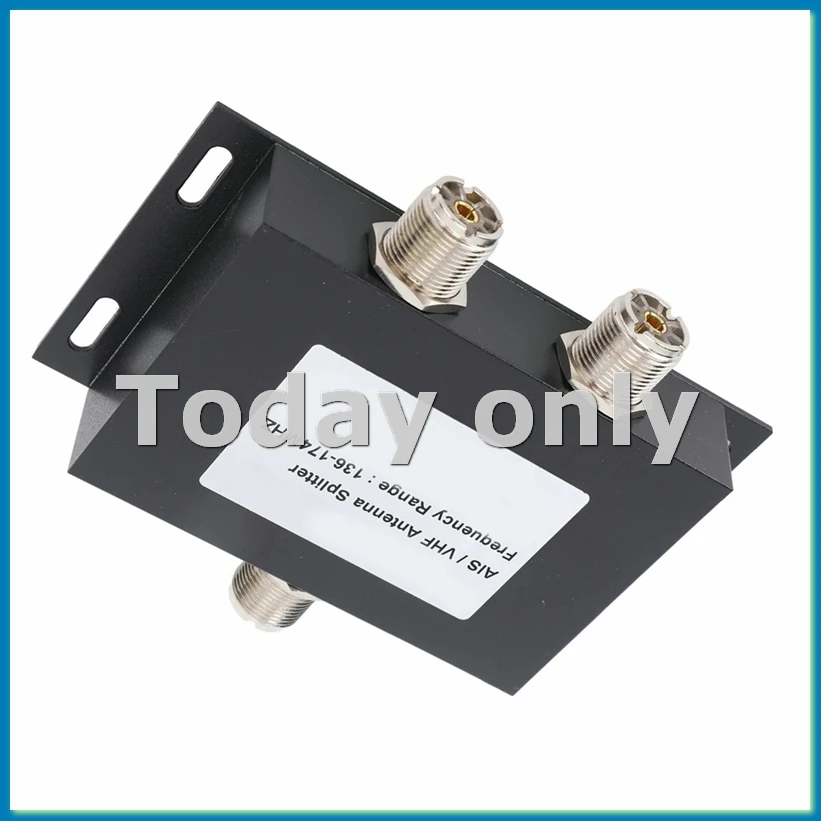 

Лодочные антенны, разветвитель мощности, 2 направления, от 136 до 174 МГц, 100 Вт, VHF AIS, разделитель антенны для корабельной морской системы-A23U