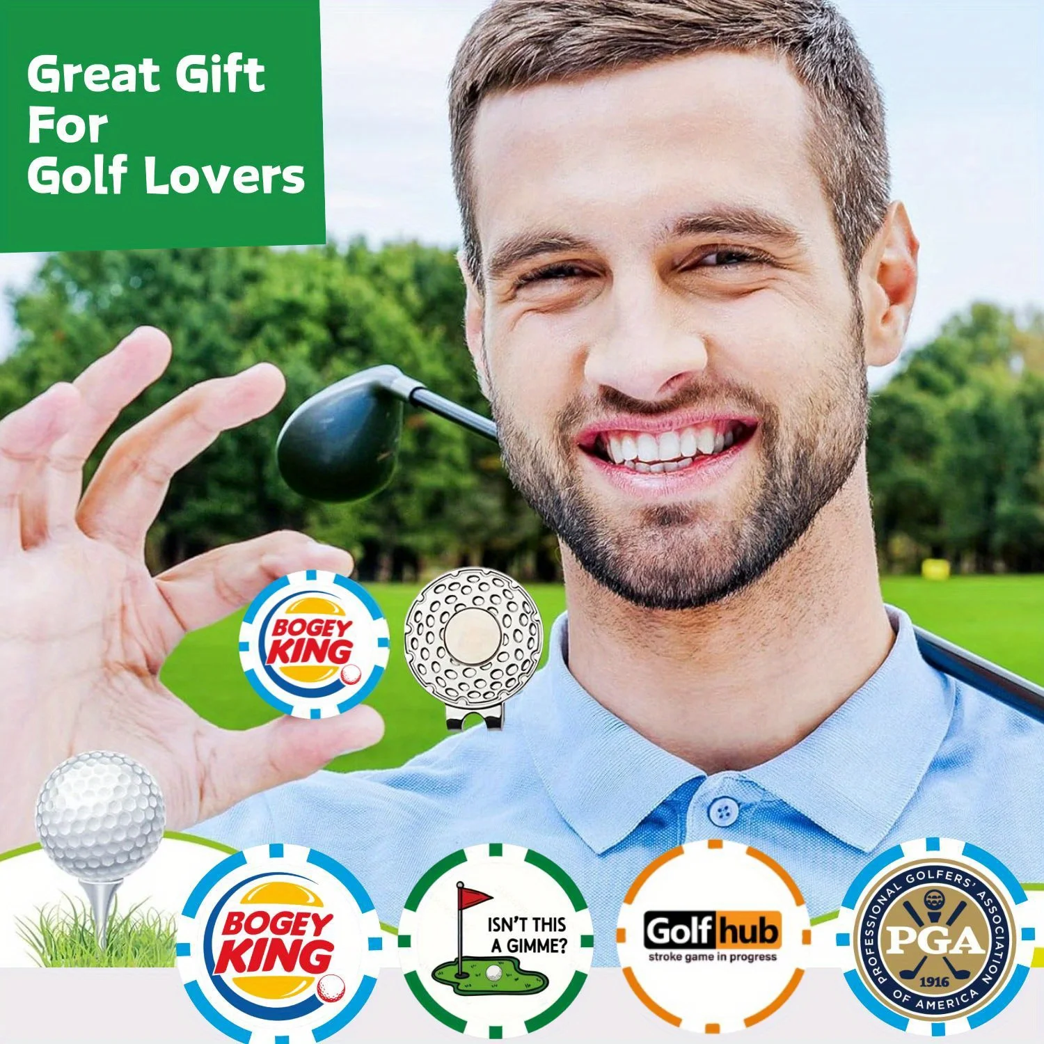 Set di 7 Marcatori per Palline - Ball Marker Set recensione e prezzo