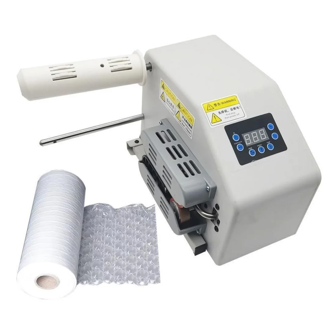 

200W Air Pillow Film Inflator Air Cushion Wrap Film Roll Automatic Air Cushion Package Bubble Film Bubble Pad Filling 110v 220v