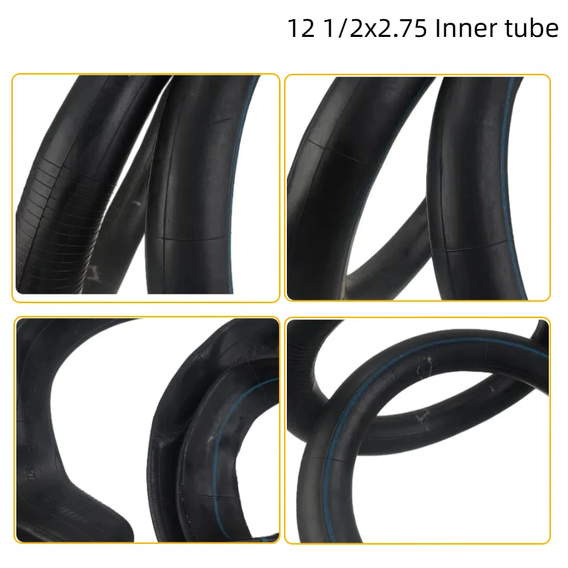 Inner tube 12 1/2x2.75inner tube, curved mouth bicycle electric scooter inch inner tube practical and reliable latest Hot