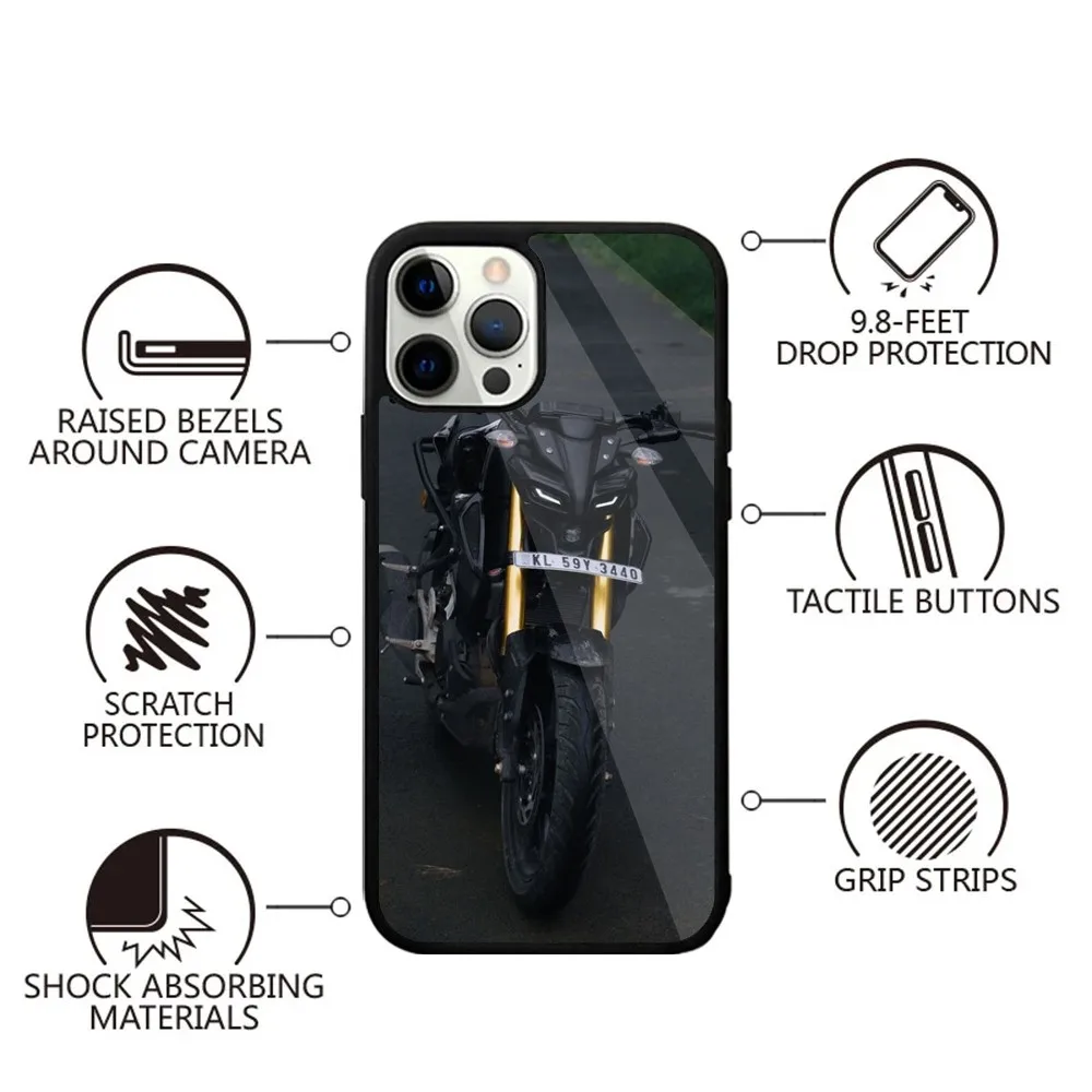 Motorcycle Y-YAMAHAS  Phone Case Strong Magnetic For IPhone 16,15,14,13,Pro,Max,Plus,11,12,Mini For Magsafe Wireless Charging