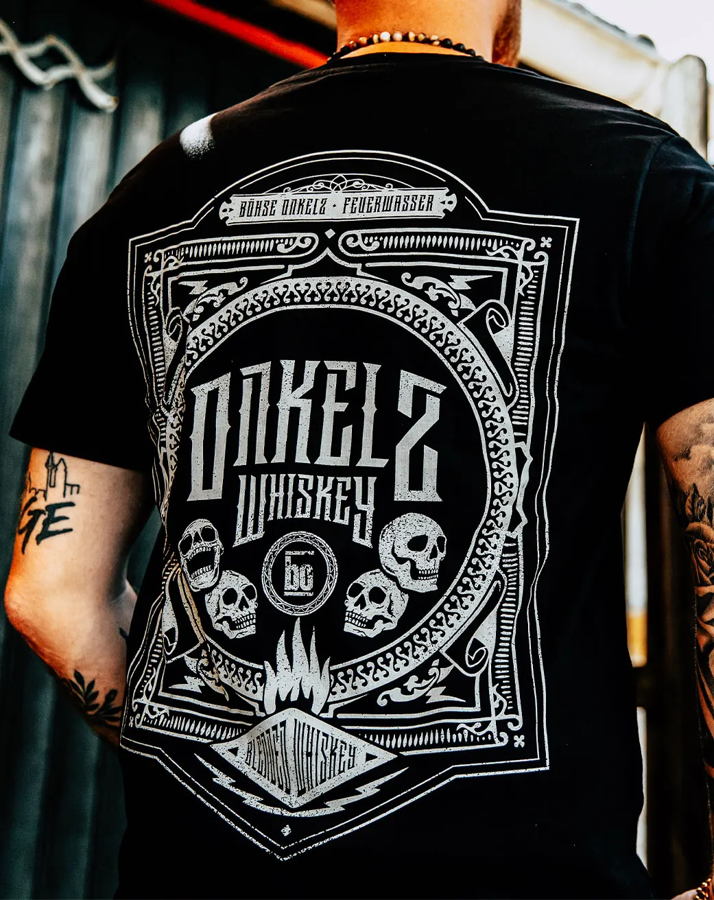 Geh shit Verdammt Vergomt II المحيطية المتضخم Y2k تي شيرت قطني غير رسمي Bozhse Onkelz 40 سنة تي شيرت المشجعين هدية للجنسين #1