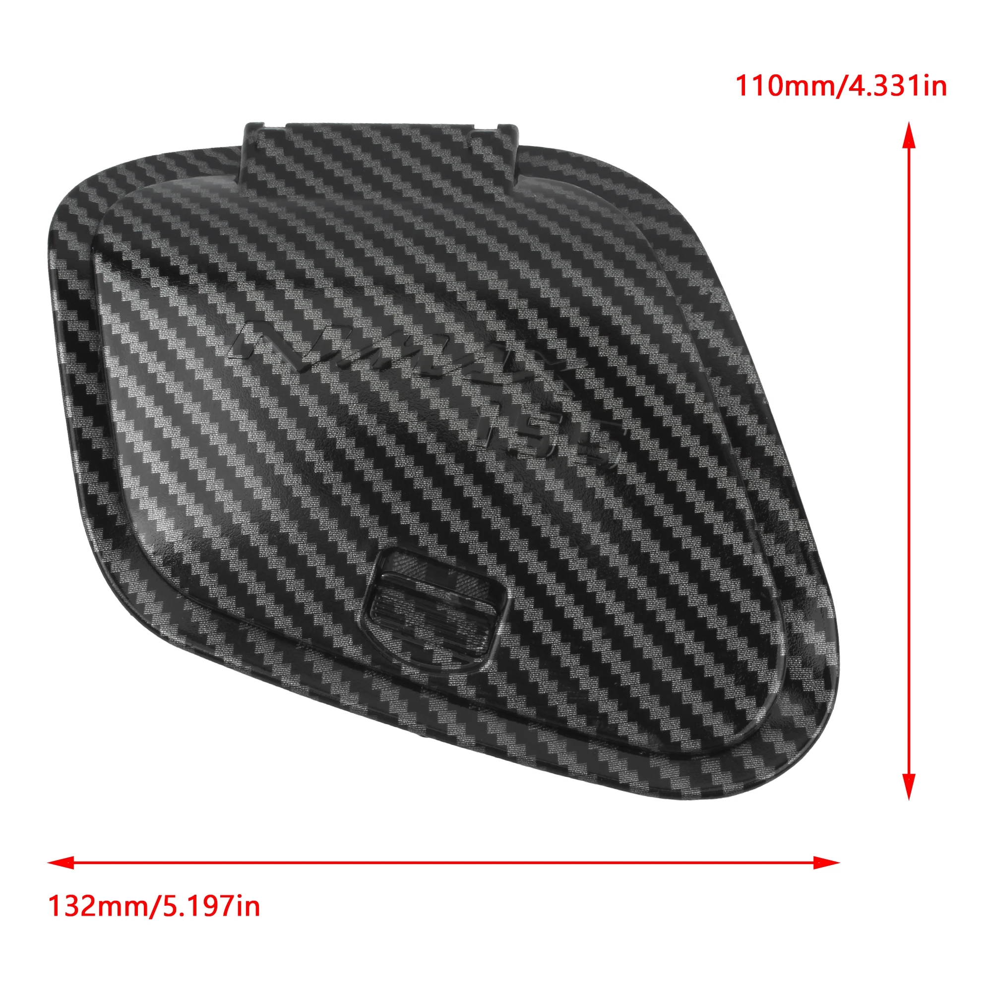Powermotor Für yamaha nmax 155 2022 Motorrad Aufbewahrung kappe Abdeckung Taschen abdeckung wasserdichte staub dichte Kappen Motorrad zubehör – Detail 2