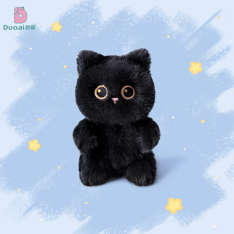 

15cm Cat Plush Toy Soft Stuffed Kitten Doll Cute Cats Kawaii Room Decor Kids Xmas Birthday Gift Desktop Ornament