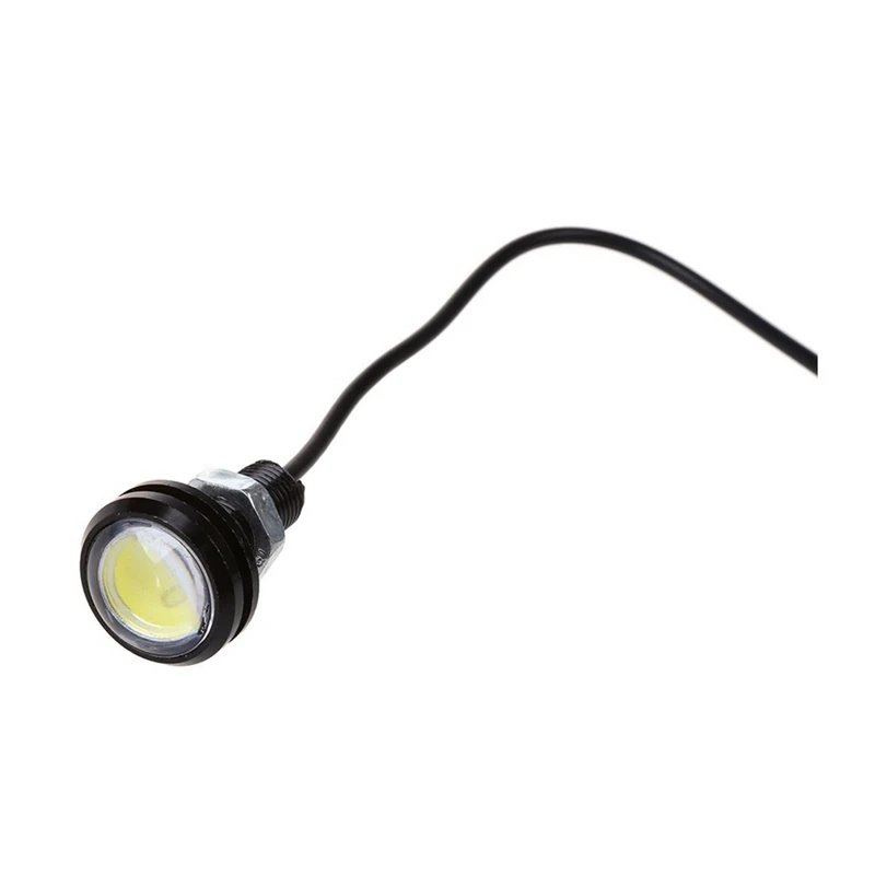 Lumière LED Eagle Eye pour voiture, antibrouillard DRL, barrage diurnes, signal de stationnement, blanc, 9W, 12V, 23mm, 20 pièces