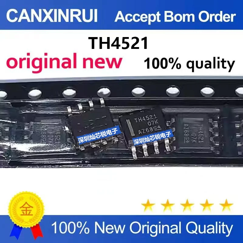 (5-100pieces)Brand new original THS4521IDR TH4521 SMD SOP8 differential amplifier chip