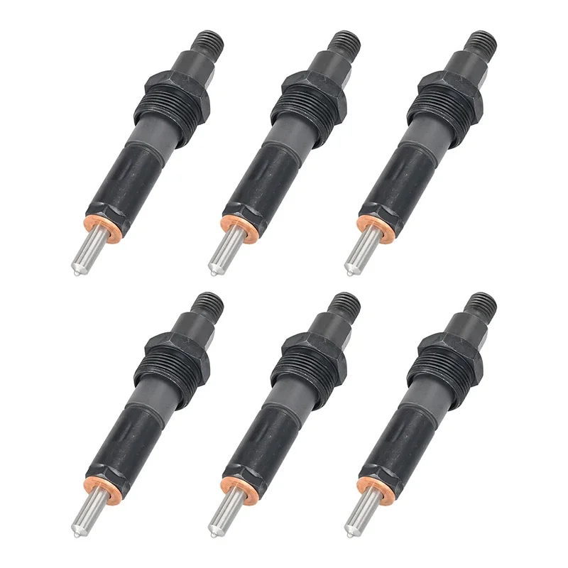 

0432133864 New and High-quality 6Pcs Fuel Injectors Compatible with Bosch Evolution 300 12 Valve 5.9L