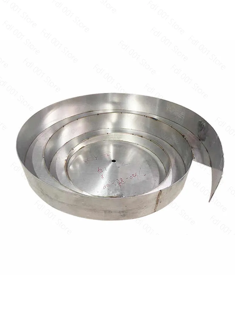 201 stainless steel welded aliquot body barrel cone body custom vibration plate