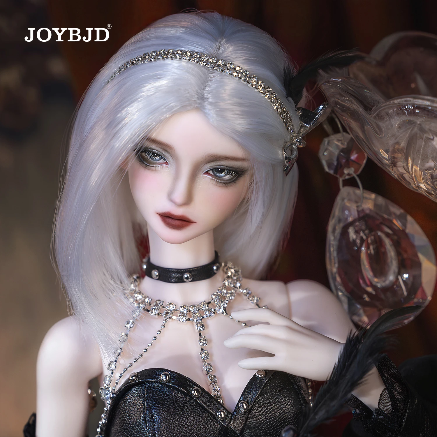 Joybjd 1/4 VesPera Fullset A Gothic Retro Style MSD Handmade Black Leather Outfit Resin Art Toy