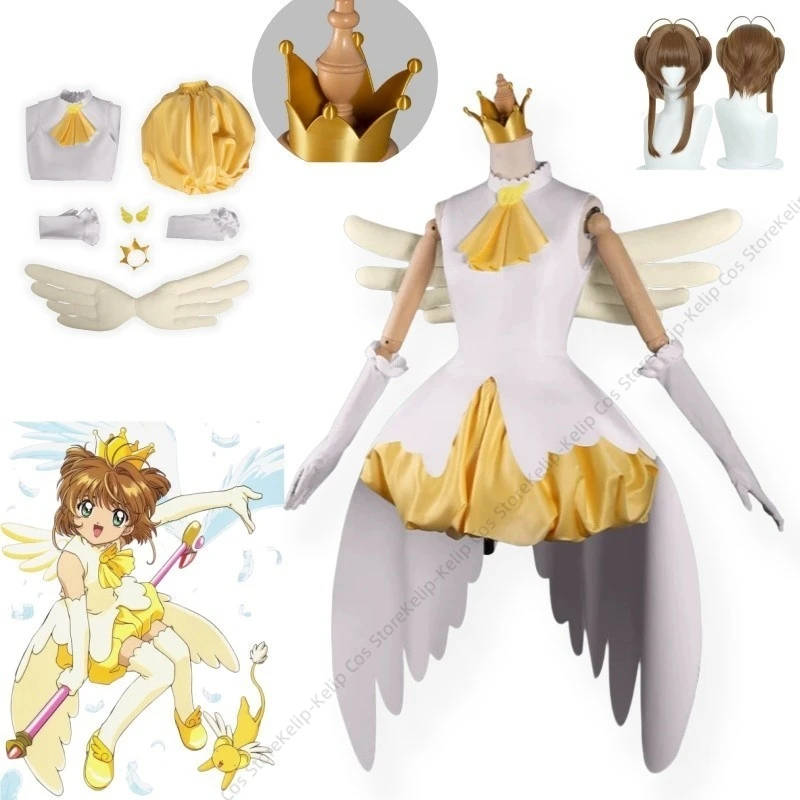 costume-de-cosplay-cardcaptor-sakura-sakura-kinomoto-robe-de-combat-ailee-jaune-et-blanche-couronne-gants-halloween-comic-con-fete