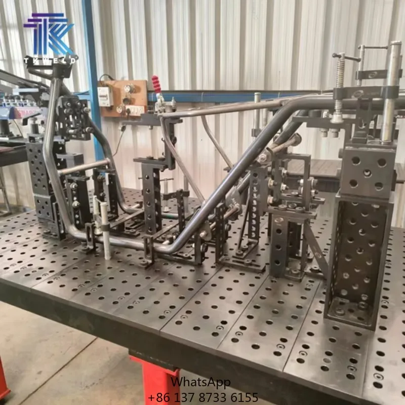 TKwel D16 D28 Robot Welding Table High Quality 4000*2000*200mm Flexible Engine 3D 2D Nitriding For Factory & Construction