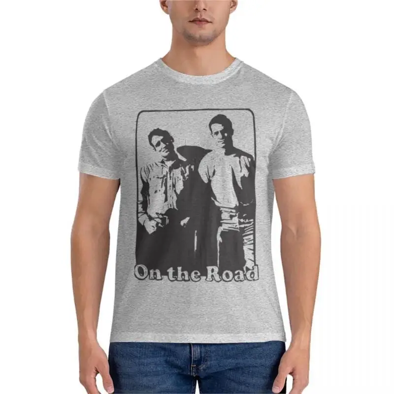 Jack Kerouac On the Road Essential T-Shirt male tops t shirts oversized t shirts for men men clothings black t shirts for men