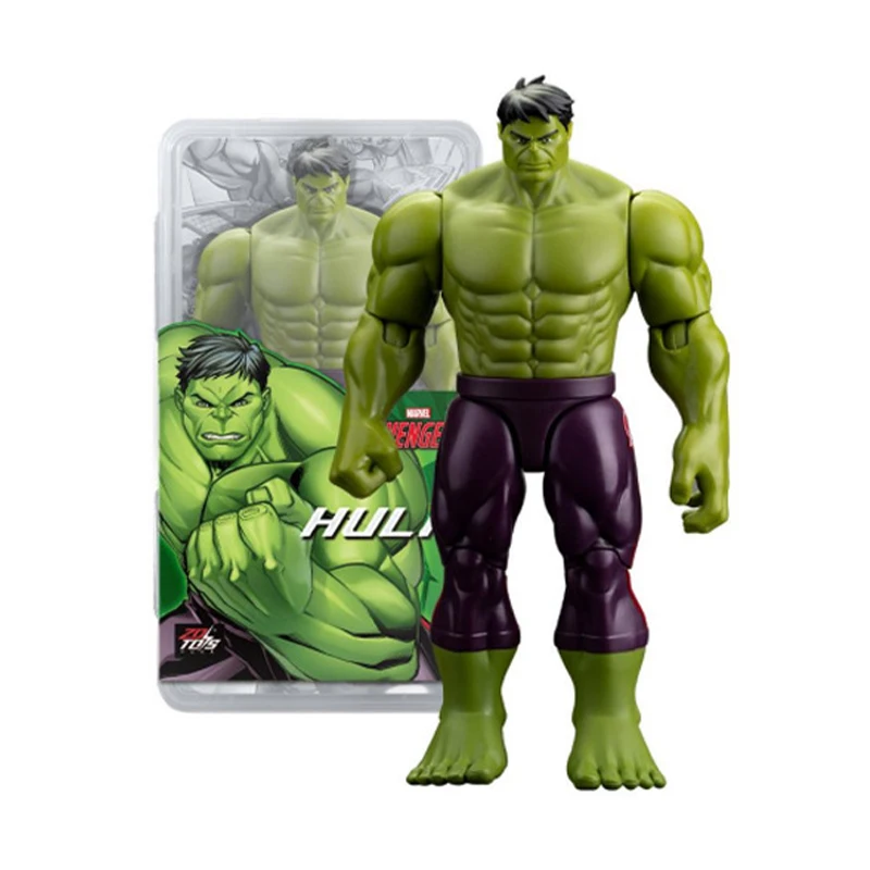ZDTDS Originele Avengers Legends Figuur Speelgoed Mk Spider Captain Big Miles Morales Thanos Iron Man Ghost Hulk Thor Falcon Ornament