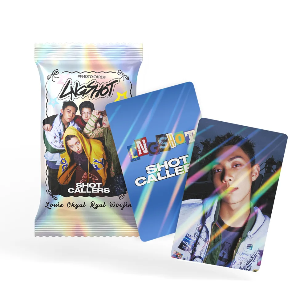 NEW Kpop 240Pcs/Box LNGSHOT Blind BOX Cards Random 10PCS