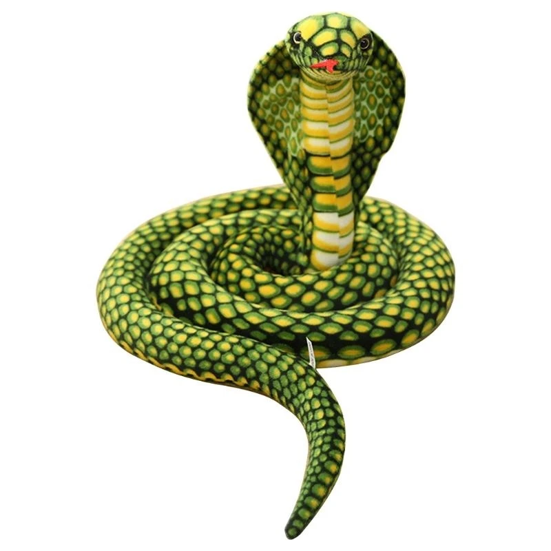 

JU64 94in Simulation for Stuffed Animal Snake Pillow for Doll Soft Comfort Sleeping for Doll Early Educational Toy Home