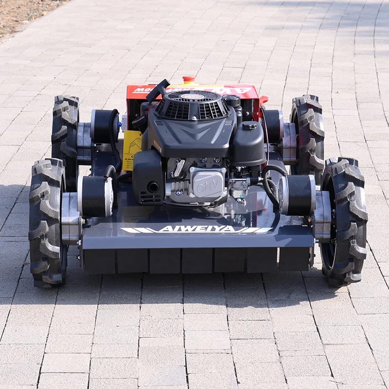 Customized Fast Delivery Professional Wheeled Remote Control Lawn Mower 500mm Cutting Width For Home Lawn