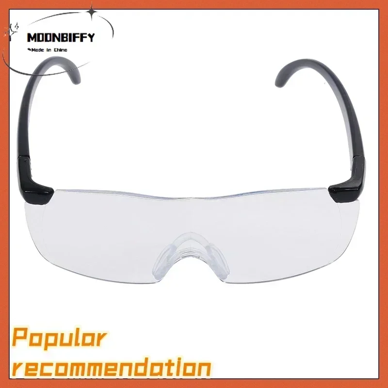 1pc Magnifier Portable Helping Hand Lupa Magnifying Presbyopic Glasses Eyewear Reading 160% Magnification To See More And Better