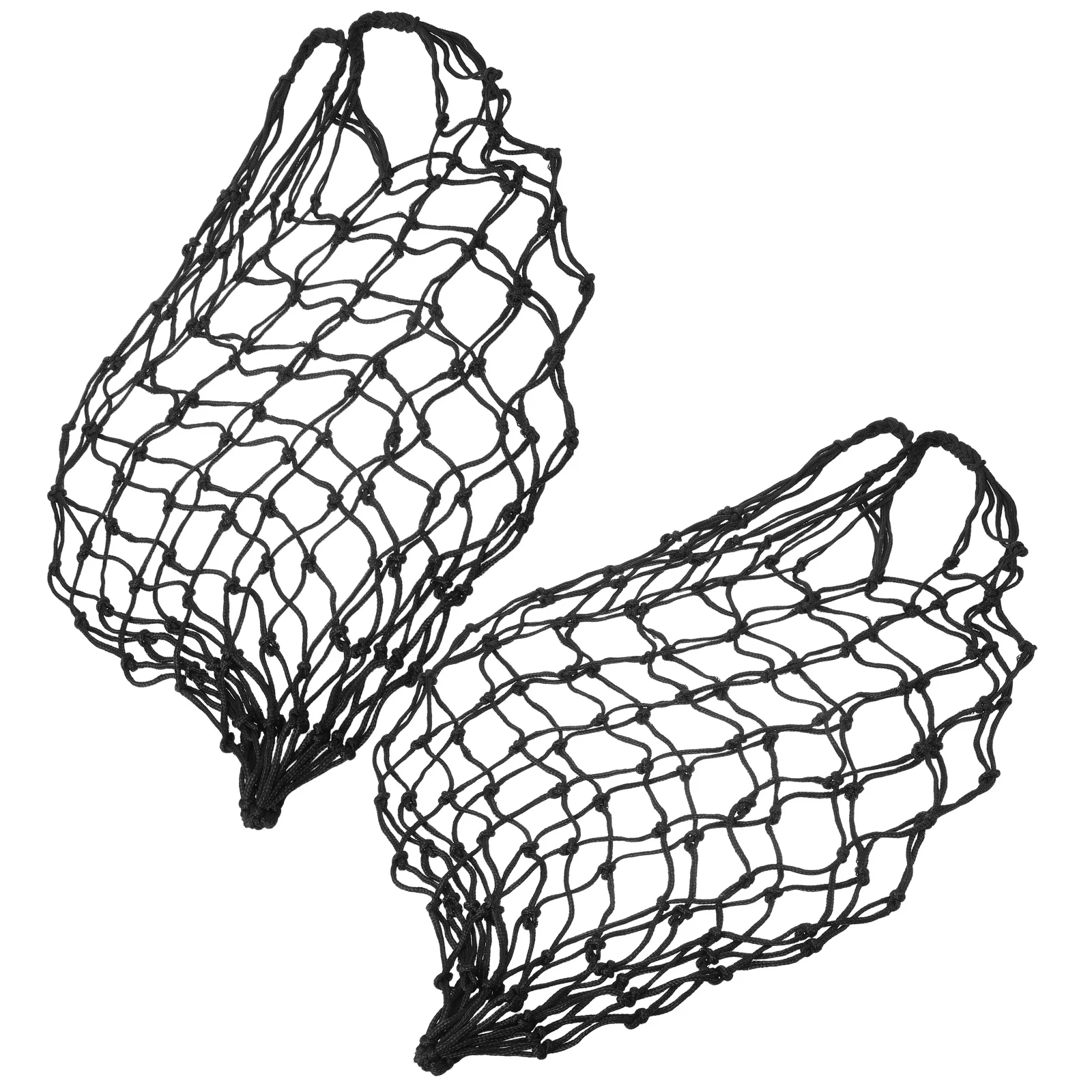 

2pcs Hay Feeder Bag Goats Sheep Large Capacity Slow Feed Net Durable Outdoor Use Stable Trailer Feeding Mesh Pet