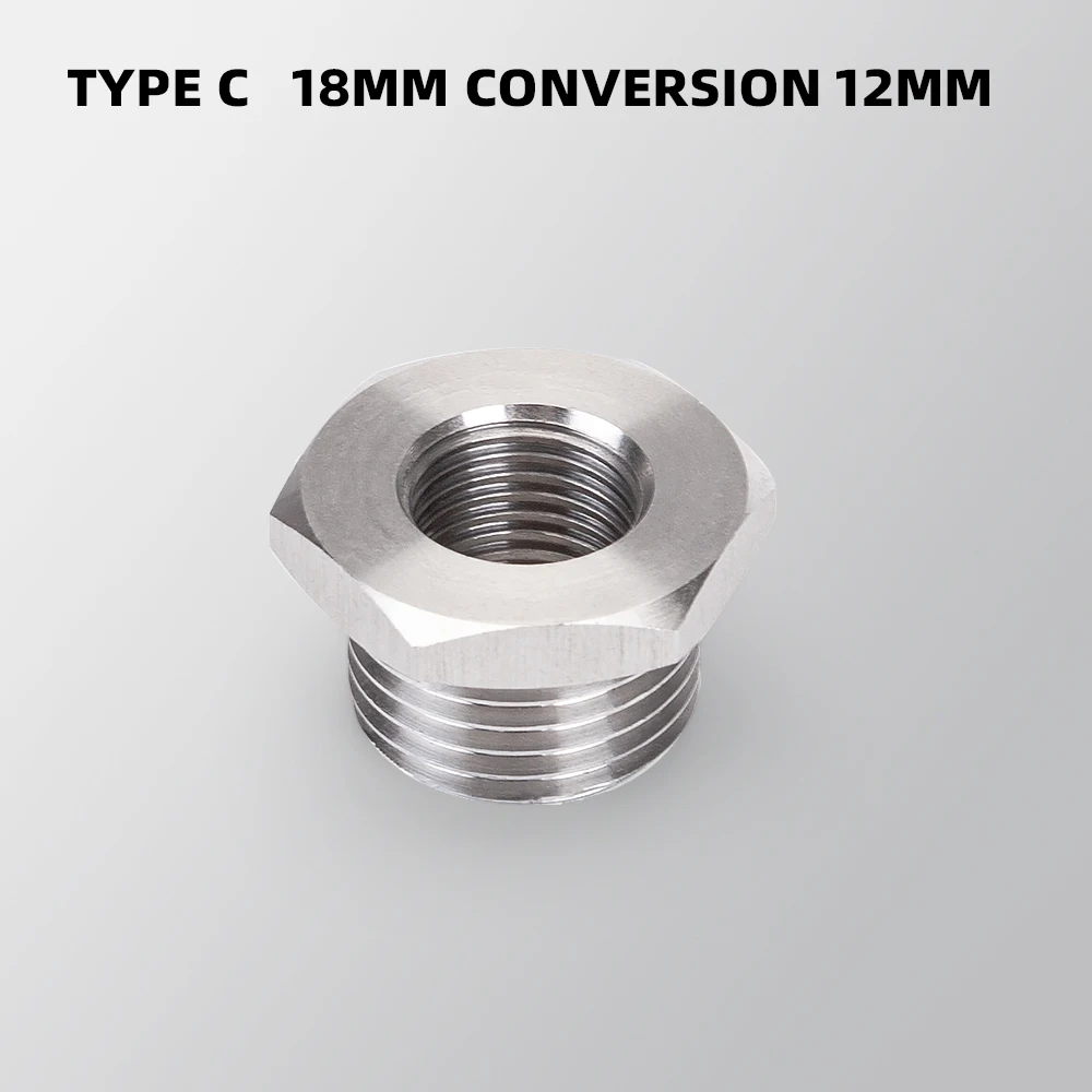 Universal Oxygen Sensor Hex Plug Screw And Nut 304 Stainless Steel Oxygen Sensor M18x1.5 Exhaust Weld