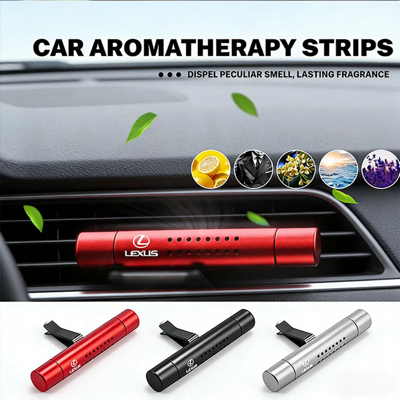 Auto Uscita Aria Profumo Clip Durata Aromaterapia Accessori Interni Per Lexus F Sport GX460 Ct200H IS250 Es 220D IS200 Fsport-image