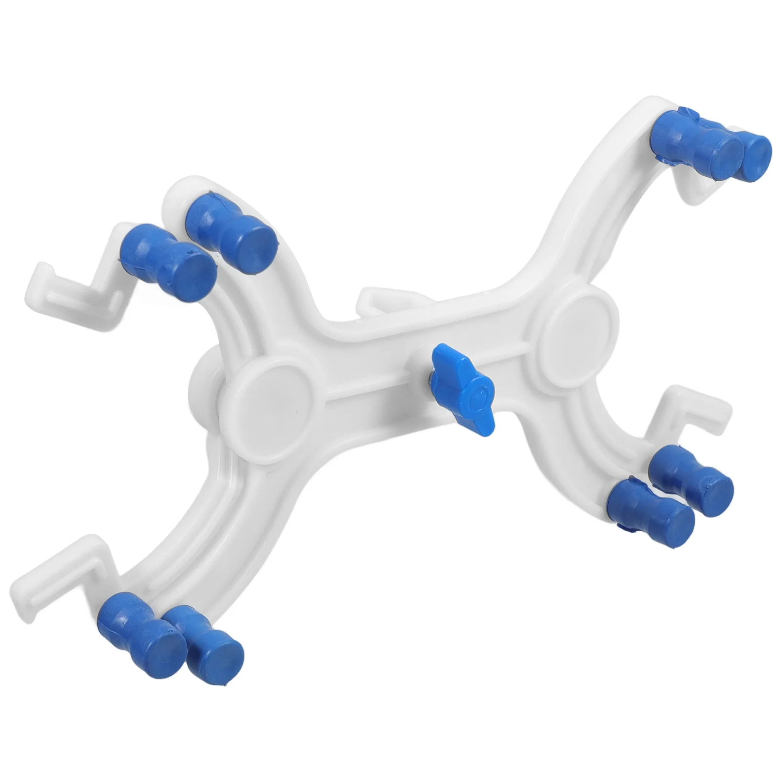 

Plastic Buret Clamp Lightweight Tube Adjustable Titration Double-side Tighten up Lab Clamps Stand