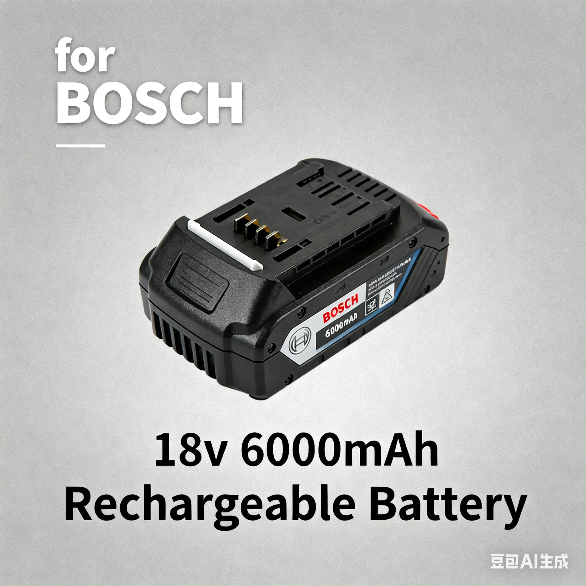 

18V 6.0Ah Rechargeable Lithium-ion Batteryfor Bosch BAT609 BAT618 BAT618G BAT614 for Electric Drill with Charger