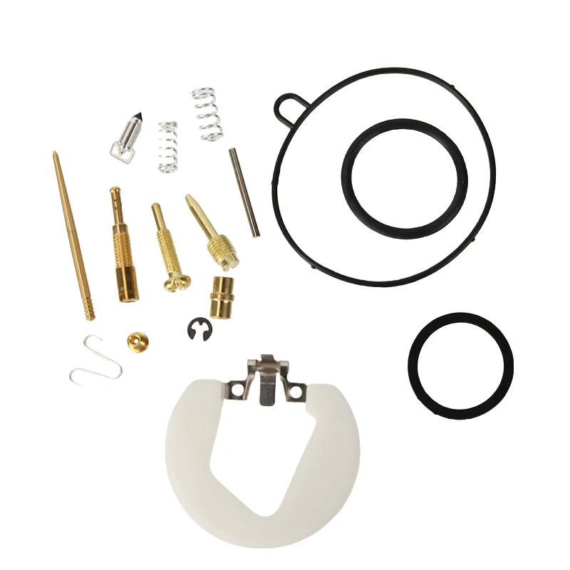 For Honda Compatible PZ22 Carburetor Repair Kit with Plunger Diaphragm & Float for Motorcycle Dirt Bike Maintenance