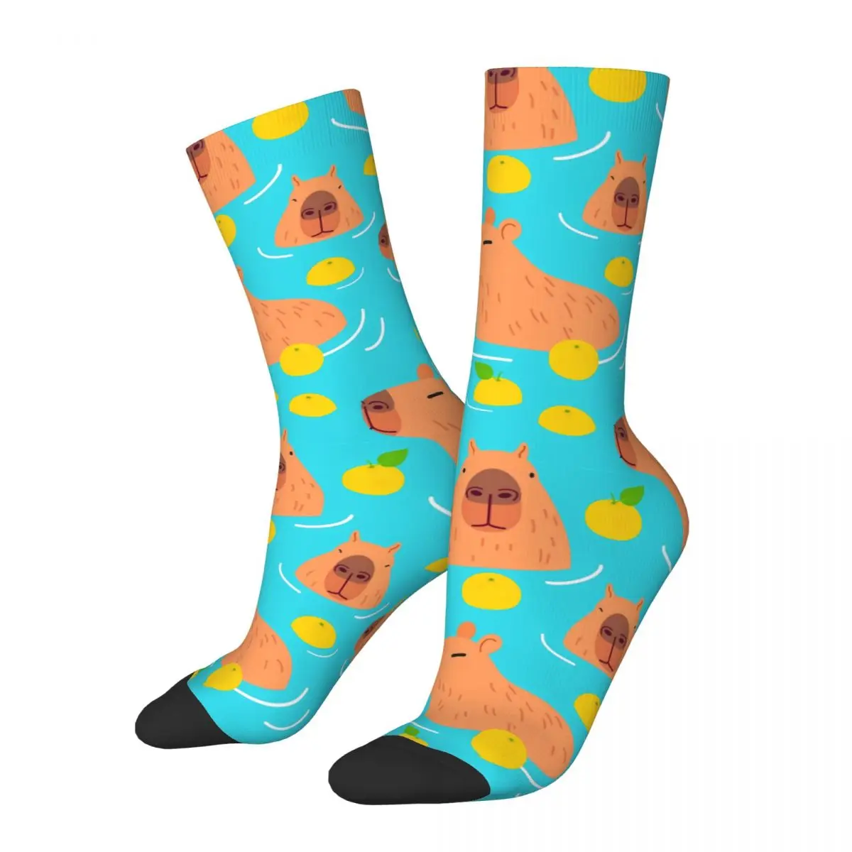 Swim Capybara Socks Male Mens Women Summer Stockings Hip Hop