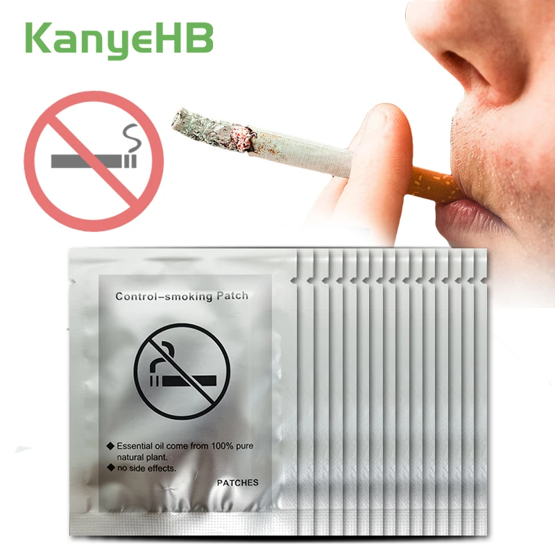 70pcs=12bags Smoking Cessation Patches Suppress Smoking Desire Stop Smoking Plaster Smoking Control Stickers A444